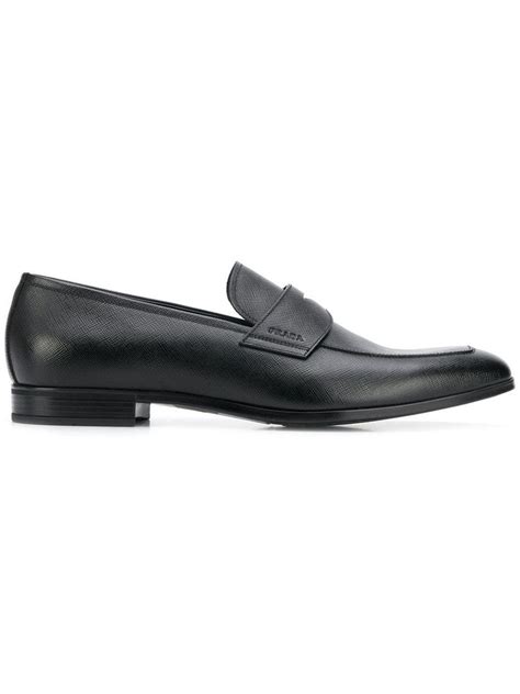 prada saffiano leather moccasin|prada saffiano leather loafer.